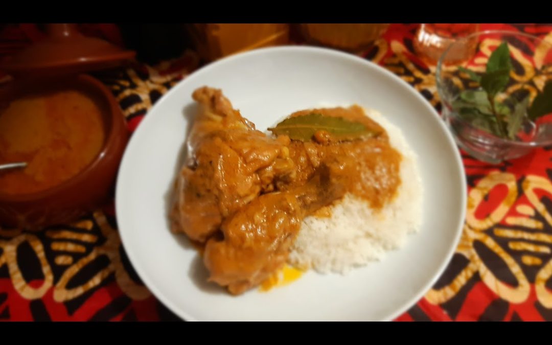 Recette africaine de poulet arachide Mafée